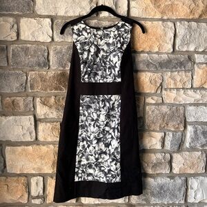 Michael Kors Floral Sheath Dress Sz 8